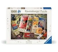 Puzzle Ravensburger 12000841 - 1950 Mickey Moments - Puzzle da 1000 pezzi per adulti e bambini dai 14 anni in su, puzzle Disney, regali Disney