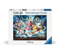 Puzzle Ravensburger 1500 pezzi Disney Libro di Racconti Magici