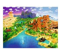 Puzzle Ravensburger 17189 1500 pezzi Minecraft multicolore 80x60cm