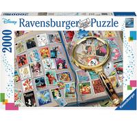 PUZZLE RAVENSBURGER 2000 pezzi - Disney I miei francobolli preferiti - Difficoltà Alta -