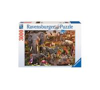 Ravensburger - Puzzle Animali africani - 3000 Pezzi