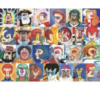 Puzzle Ravensburger alfabeto nei volti 500 pezzi