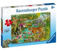 Puzzle Ravensburger Animali dell’India 60 pezzi