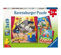 Puzzle ravensburger Animali della fattoria 3x49 pezzi 1 St