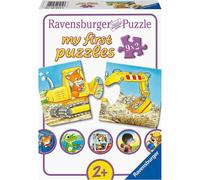 Puzzle Ravensburger Animali in costruzione - i miei primi puzzle - 9x2