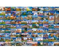 Puzzle Ravensburger Belli luoghi d'Europa 3000 pezzi