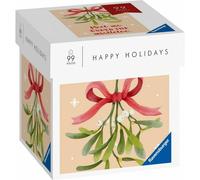 Puzzle ravensburger Buone feste: incontro sotto il vischio 99 pezzi 1