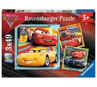 Puzzle Ravensburger Cars 3 in gara 3×49 pezzi
