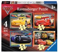 Puzzle Ravensburger Cars 4in1 (12-24 pezzi)