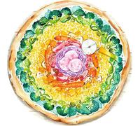 Puzzle Ravensburger Cerchio di Colori Pizza 500 pezzi
