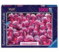 PUZZLE RAVENSBURGER Challenge Monster - 1000 Pezzi in Cartone per Adulti - Tema: Mostri