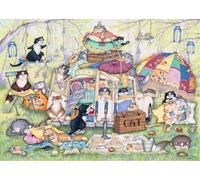 Puzzle Ravensburger CRAZY CATS - Pigro pomeriggio estivo (1000 pezzi)