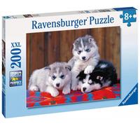 Puzzle Ravensburger Cuccioli di husky 200 pezzi
