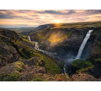 Puzzle Ravensburger da 1000 pezzi - cascata Háifoss, Islanda
