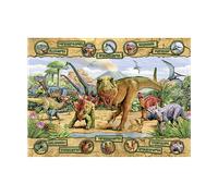 PUZZLE RAVENSBURGER Dinosaurs XXL100