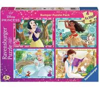 Puzzle Ravensburger Disney principesse 4x100 pezzi