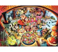Puzzle RAVENSBURGER Dolcetto o scherzetto di Halloween 1000 pezzi