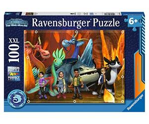 Puzzle Ravensburger Dresseurs de dragon les neuf royaumes 100 pièces XXL