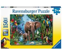 Puzzle Ravensburger Elefanti nell'oasi 150 pezzi