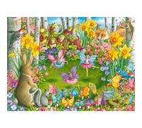 Puzzle Ravensburger Fairy Ballet - 100 pezzi XXL per bambini | Unico, perfettamente incastrato | Design colorato e antiriflesso | Ideale per svil