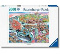Ravensburger Thalassic Tale Puzzle da 2000 pezzi | Promuove il pensiero logico e il rilassamento | Design unico e intricato
