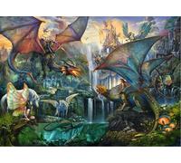 Puzzle Ravensburger Foresta dei Draghi Incantata 9000 pezzi