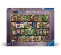 Ravensburger - Puzzle 1000 Pezzi Giardino Vintage in Fiore, Adulti 70x50cm | Puzzle Giardino Vintage in Fiore da 1000 pezzi, 70x50 cm, per adulti 14+, collezione Meravigliosa Illustrazione, idea regalo.