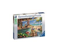 Puzzle Ravensburger Il bar della spiaggia 1500 pezzi - Nouvo