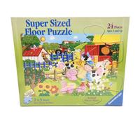 Puzzle Ravensburger La Mia Fattoria 05288 24 Pezzi Super Sized Fattoria 60 X 90