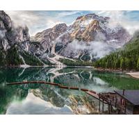 Ravensburger - Puzzle Lago di Braies, 1500 Pezzi, Puzzle Paesaggi per Adulti e Ragazzi, Idea Regalo per Lei o Lui, 80x60 cm