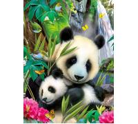 Ravensburger Panda XXL 300 Piece Puzzle, Multicoloured, 30 x 30 x 19.99 cm