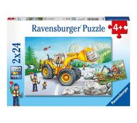 Puzzle ravensburger Macchine pesanti in azione 2x24 pezzi 1 St