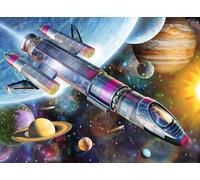 Puzzle Ravensburger Missione nello spazio, 100 pezzi