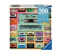 PUZZLE RAVENSBURGER Moment: Mix Tape - 200 Pezzi in Cartone per 8+ Anni - Tema: Musica