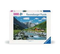 Puzzle Ravensburger ""Montagne austriache"" da 1000 pezzi per adulti | Pezzi unici | Superficie antiriflesso | Certificato FSC ecologico | Esclusiv