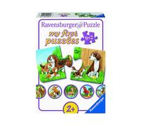 PUZZLE RAVENSBURGER My First Animal Family 9 da 2 Pezzi in Cartone per bambini da 2+ anni