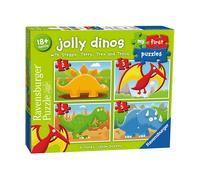 PUZZLE RAVENSBURGER My First, Jolly Dinos - 14 Pezzi in Cartone per Bambini