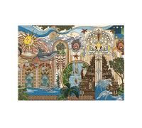 Puzzle 1500 pieces Le jardin des reves, des 14 ans, Puzzle de qualité supérieure, Collection Artiste, 12001612, Nathan