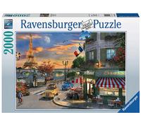 PUZZLE RAVENSBURGER Paris Sunset - 2000 pezzi - Paesaggio urbano al tramonto