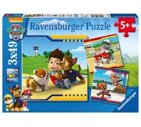 Puzzle Ravensburger Paw Patrol Best Friends 3×49 pezzi