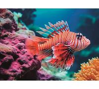 Puzzle Ravensburger Pesce Leone 500 pezzi