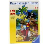 Puzzle Ravensburger Pirati 086047 Bambini 35 Pezzi 21 X 30 CM NUOVO OVP