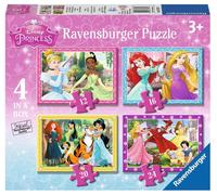 Puzzle Ravensburger Principesse Disney 4v1