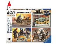 PUZZLE RAVENSBURGER PUZZLE 4X100 BUMPER THE MANDALORIAN 05240