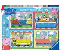 Ravensburger RVB06949 4 Puzzle da 42 Pezzi - Peppa Pig