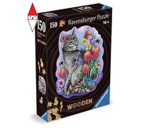 Puzzle magia del gatto RAVENSBURGER in legno