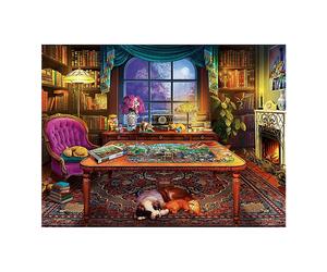 PUZZLE RAVENSBURGER Puzzler's Place - 750 Pezzi in Cartone per 12+ - Tema: Arte