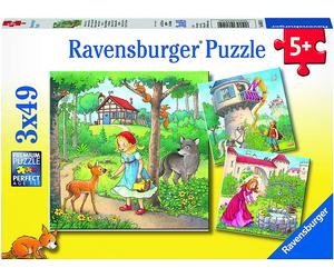 PUZZLE RAVENSBURGER Rapunzel, Little Red Riding Hood, and The Frog Prince