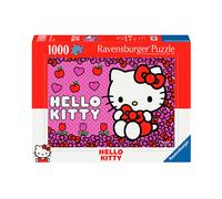 PUZZLE RAVENSBURGER Ravensburger Hello Kitty - Puzzle 1000 Pezzi in Cartone per 14+ Anni - Tema: Cartoni