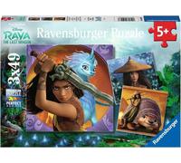 Puzzle RAVENSBURGER Raya e il drago 3×49 pezzi